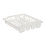 Plastic Dish Drainer Large White