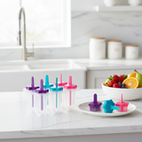 Plastic Flower Form 6 Hole Ice Cream