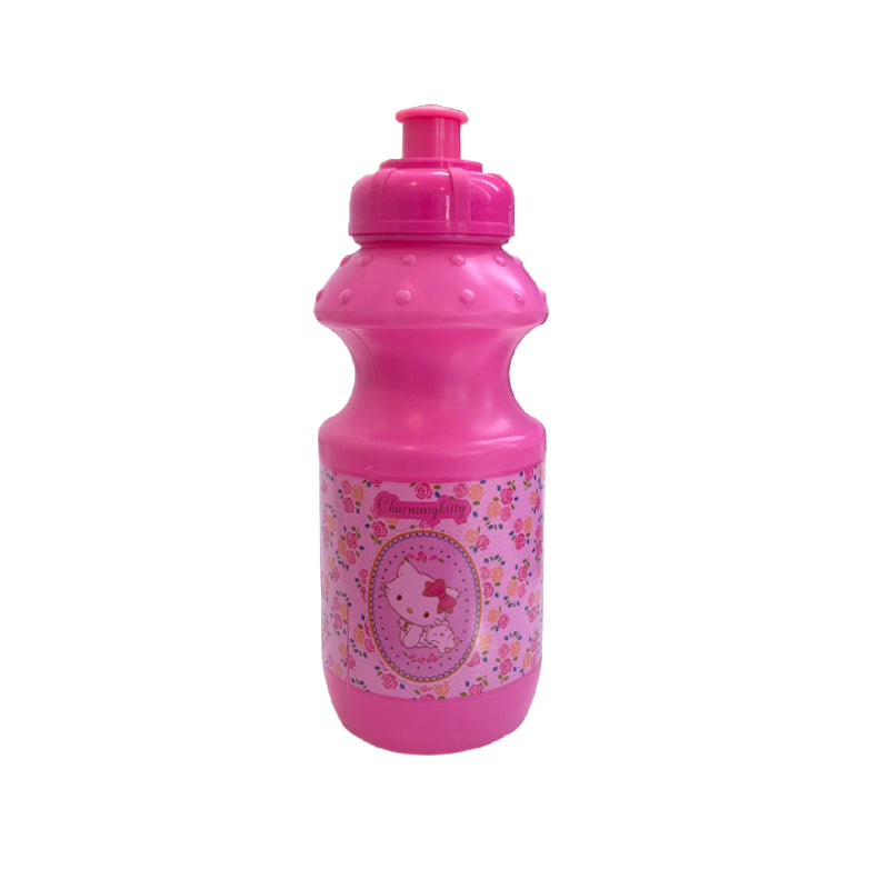 Plastic Kid Water Bottle Pink