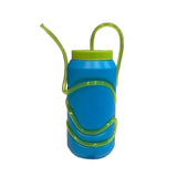 Plastic Kid Water Bottle With Straw 250ml