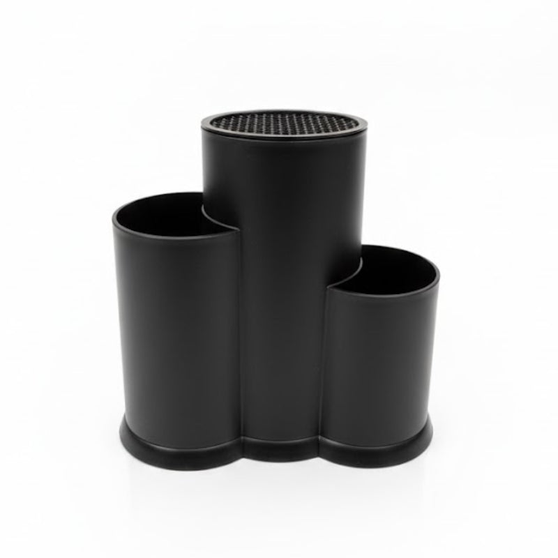 Plastic Knives Holder Black