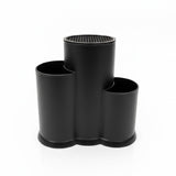 Plastic Knives Holder Black