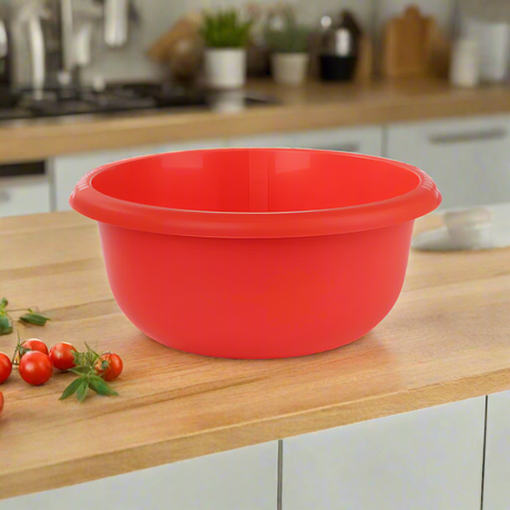 Plastic Red Serving Bowl 4.5Ltr