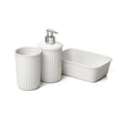 Plastic Sky White Bathroom (Set of 4)