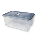 Plastic Storage Box With Lid 40L