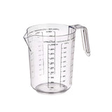 Plastic Transparent Meter Jar 1L