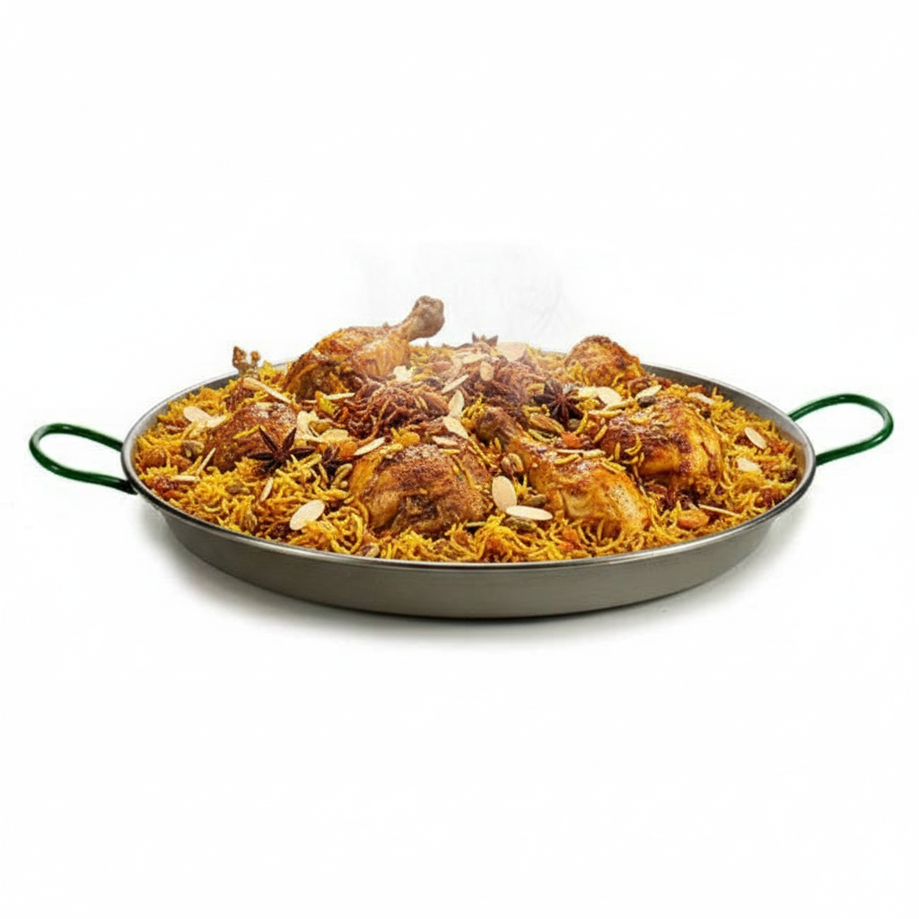 Polished Mandi Plate 60cm