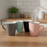 Porcelain Coffee Mug 360ml (Set of 4)