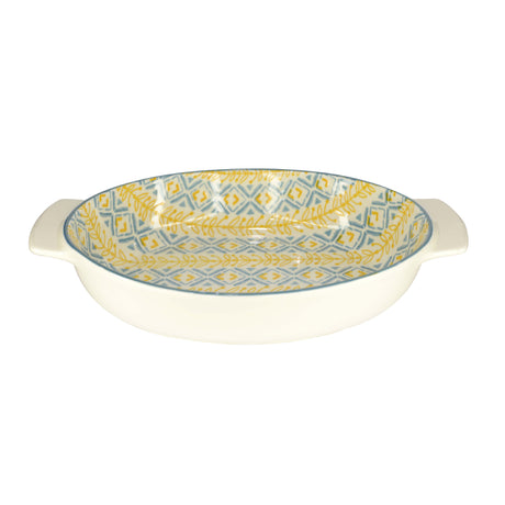 Porcelain Oval Serving Dish