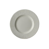 Porcelain Round Serving Plate White (Set of 7pcs)