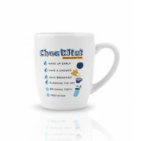 Porcelain Serving Coffee Mug White 290ml