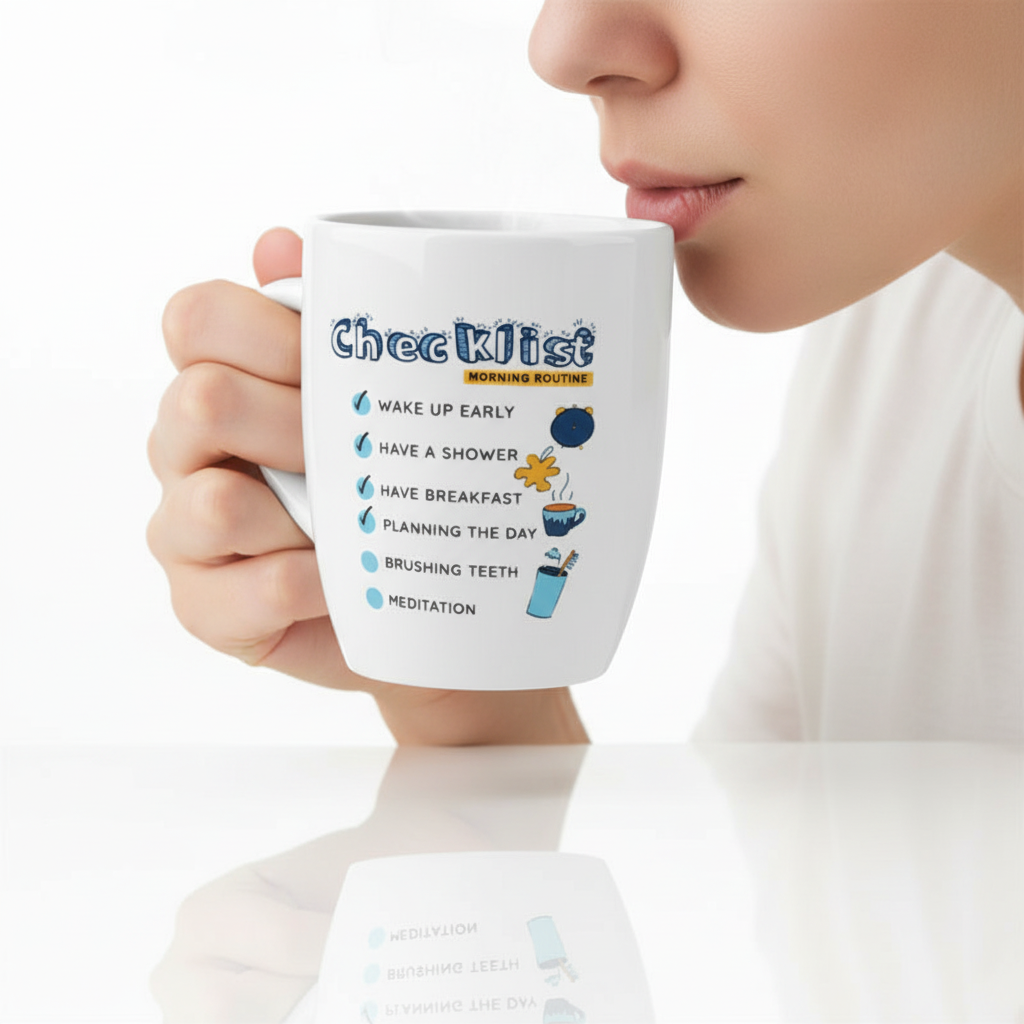 Porcelain Serving Coffee Mug White 290ml