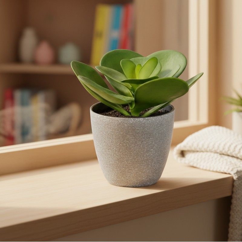 Artificial Pot Plant Round Full Big