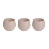 Pots Water Reservoir 13cm Taupe Set of 3