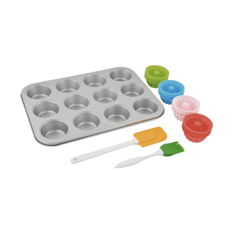 Prestige 12 Cups Fluted Muffin Pan Bundle