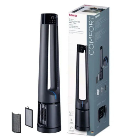 PureFlow 2-in-1 Air Purifier & Fan