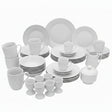 Porcelain Dinner 47 Piece Set White