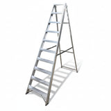 10 Steps Aluminium Ladder Heavy Duty
