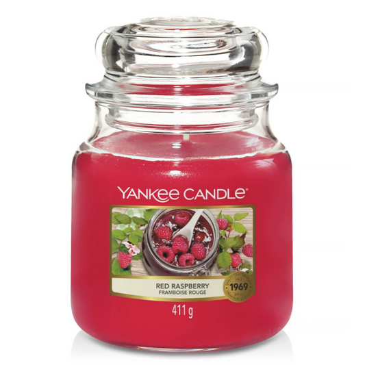 Yankee Scented Candle "Red Raspberry" 411gm