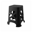 Rattan Big Stool Black