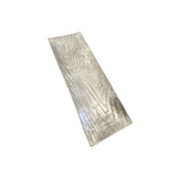 Rectangle Log Dish Silver