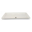 Rectangle Porcelain Serving Tray 40.7cm White