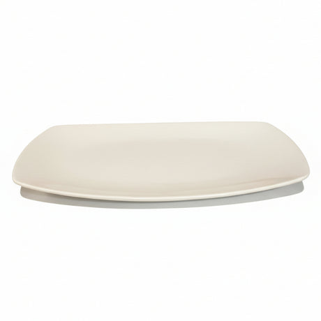 Rectangle Porcelain Serving Tray 41cm White