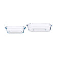 Rectangle Trays Borcam Set of 2pcs 1320ml & 1950ml