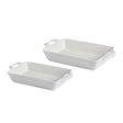 Rectangular Baking Plate With Open Handle Set of 2