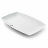 Rectangular Porcelain Serving Tray 35cm White