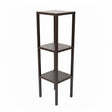 Rectangular Rack Lombok 3 Levels Brown