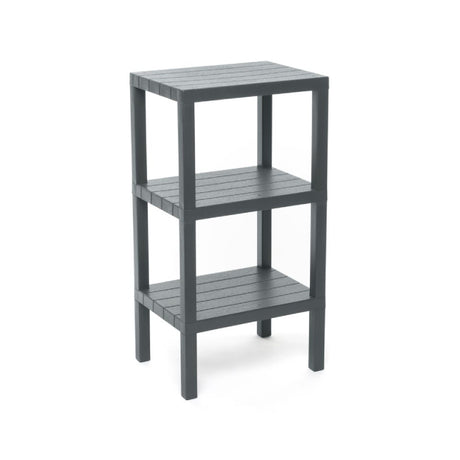 Rectangular Rack Lombok 3 Levels Grey