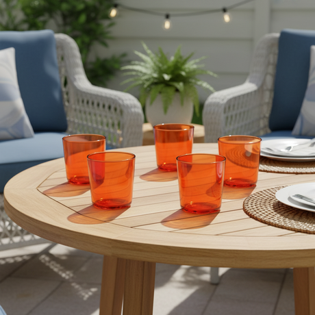 Red Dot Bistro Glasses 380ml (Set of 6)