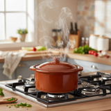 Refractory Clay Cocotte Pot 1.5Ltr