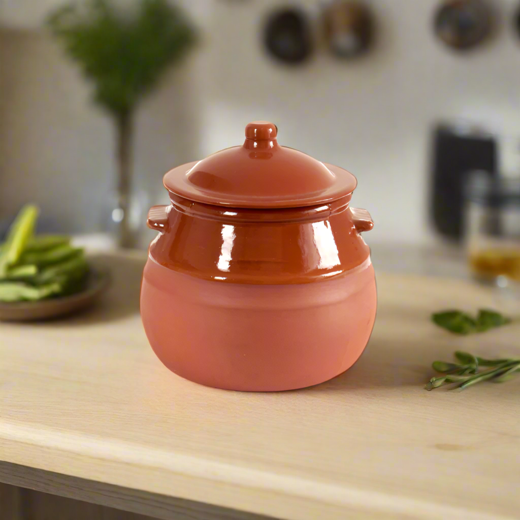 Refractory Clay Cooking Pot 3.5Ltr