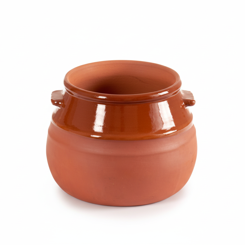 Refractory Clay Cooking Pot 3.5Ltr
