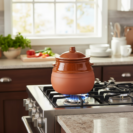 Refractory Clay Cooking Pot 2Ltr