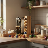 Rotating Bamboo Capsule Holder