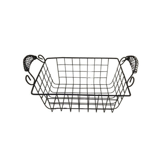 Roti Basket Metallic Black