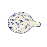 Round Baker With Handle 9" Blue