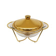Round Burner Dish 2L Gold