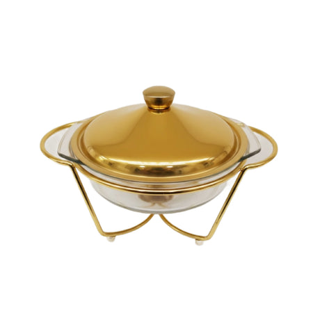 Round Burner Dish 2L Gold
