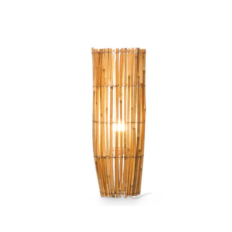 Round Cane Small Lamp