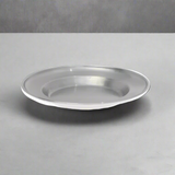 Round Deep Plate Silver 26.5cm