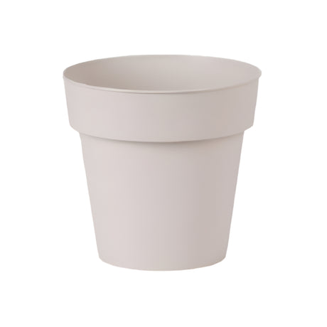 Round Flower Pot 15cm Beige