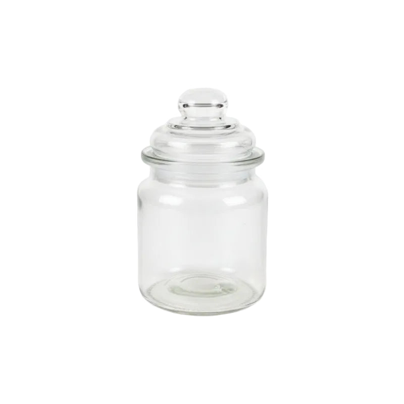 Round Glass Jar With Lid 250ml