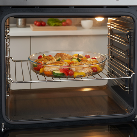 Borcam Round Ovenproof With Grill 32cm