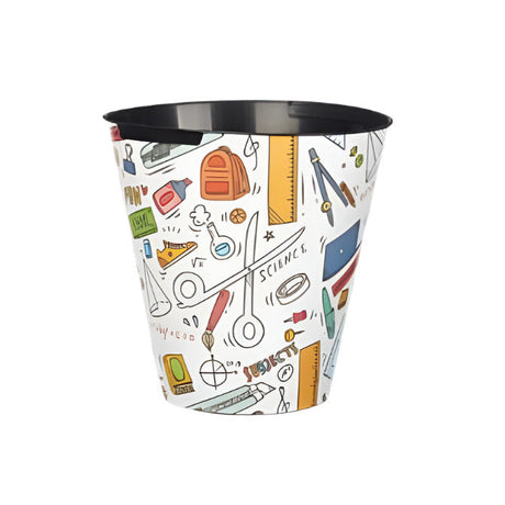 Round Plastic Bin School