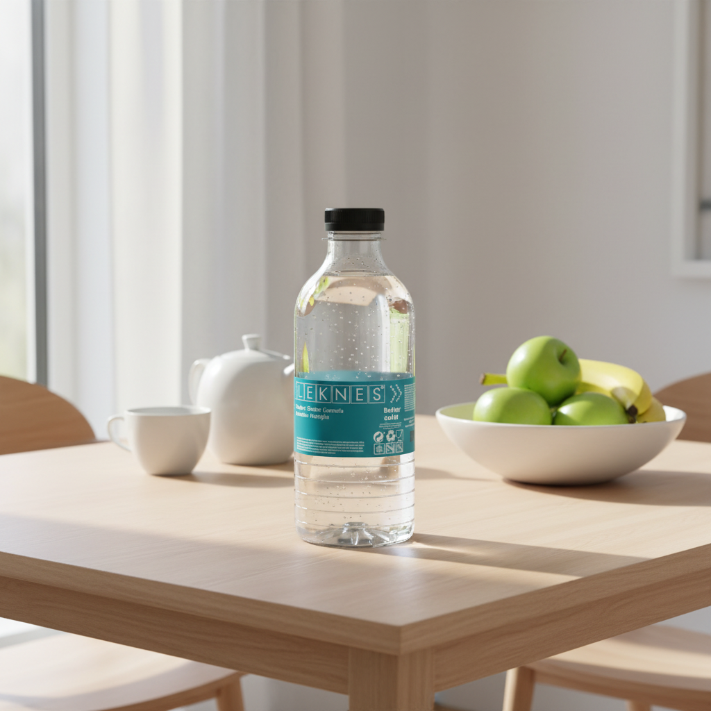 Round Plastic Bottle 1000ml