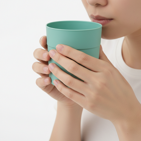 Round Plastic Drinking Glass 0.28L (Made in Portugal)